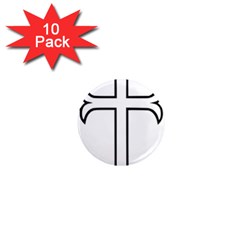 Western Syriac Cross 1  Mini Magnet (10 Pack)  by abbeyz71