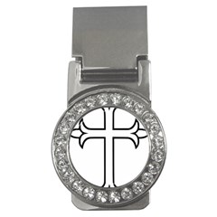 Western Syriac Cross Money Clips (cz)  by abbeyz71