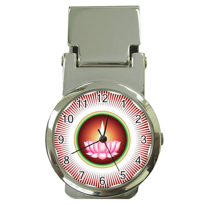 Ayyavazhi Symbol  Money Clip Watches