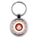 Ayyavazhi Symbol  Key Chains (Round)  Front