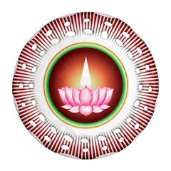 Ayyavazhi Symbol  Ornament (round Filigree) by abbeyz71