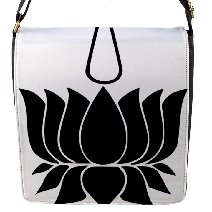 Ayyavazhi Symbol  Flap Messenger Bag (S)