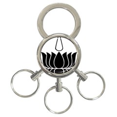 Ayyavazhi Symbol  3-ring Key Chains by abbeyz71