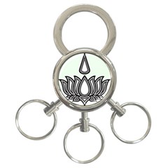 Ayyavazhi Symbol 3-ring Key Chains by abbeyz71