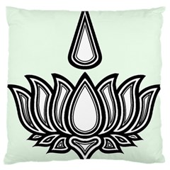 Ayyavazhi Symbol Large Cushion Case (Two Sides)