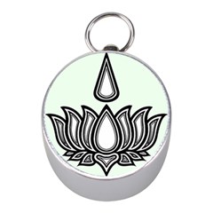 Ayyavazhi Symbol Mini Silver Compasses