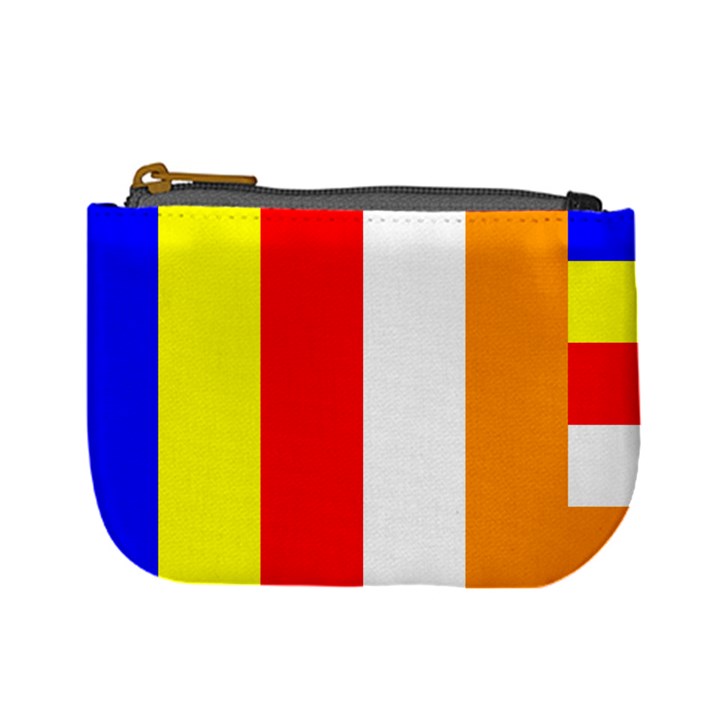 International Flag of Buddhism Mini Coin Purses