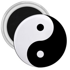 Yin & Yang 3  Magnets by abbeyz71