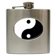 Yin & Yang Hip Flask (6 Oz) by abbeyz71