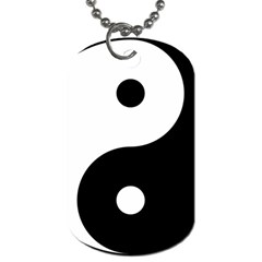 Yin & Yang Dog Tag (two Sides) by abbeyz71