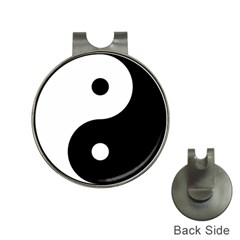 Yin & Yang Hat Clips With Golf Markers by abbeyz71