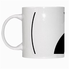 Yin & Yang White Mugs by abbeyz71