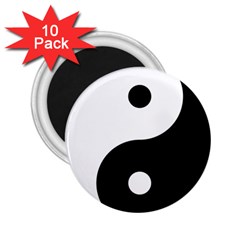 Yin & Yang 2 25  Magnets (10 Pack)  by abbeyz71