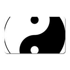 Yin & Yang Magnet (rectangular) by abbeyz71