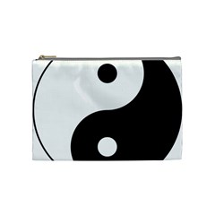 Yin & Yang Cosmetic Bag (medium)  by abbeyz71