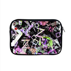 Chaos With Letters Black Multicolored Apple Macbook Pro 15  Zipper Case by EDDArt