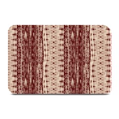 Wrinkly Batik Pattern Brown Beige Plate Mats by EDDArt