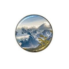 Snowy Andes Mountains, El Chalten Argentina Hat Clip Ball Marker (10 Pack) by dflcprints