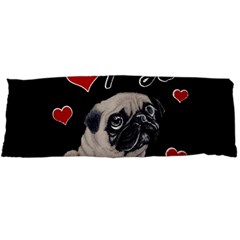 Love pugs Body Pillow Case Dakimakura (Two Sides)