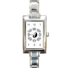I Ching  Rectangle Italian Charm Watch by Valentinaart