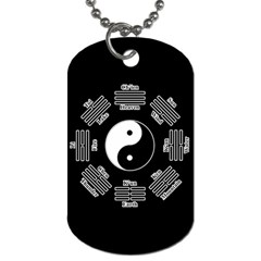 I Ching  Dog Tag (two Sides) by Valentinaart