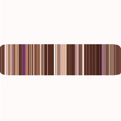 Brown Vertical Stripes Large Bar Mats