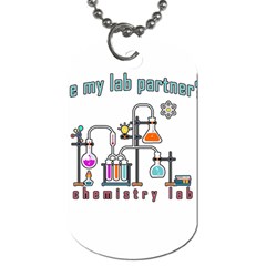 Chemistry Lab Dog Tag (two Sides)