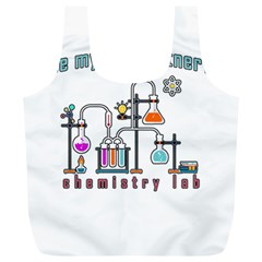 Chemistry Lab Full Print Recycle Bags (l)  by Valentinaart