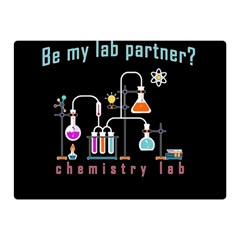 Chemistry Lab Double Sided Flano Blanket (mini)  by Valentinaart