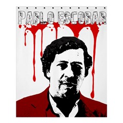 Pablo Escobar  Shower Curtain 60  X 72  (medium)  by Valentinaart