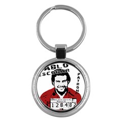 Pablo Escobar  Key Chains (round)  by Valentinaart