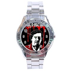 Pablo Escobar  Stainless Steel Analogue Watch by Valentinaart