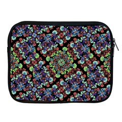 Colorful Floral Collage Pattern Apple Ipad 2/3/4 Zipper Cases by dflcprints