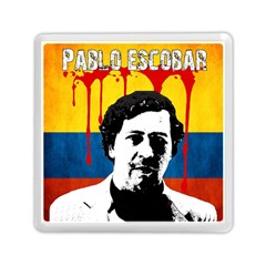 Pablo Escobar Memory Card Reader (square)  by Valentinaart