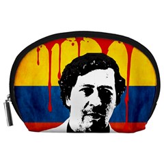 Pablo Escobar Accessory Pouches (large)  by Valentinaart