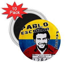 Pablo Escobar 2 25  Magnets (10 Pack)  by Valentinaart