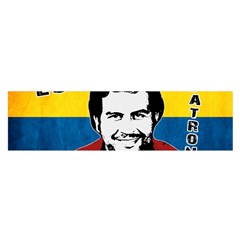 Pablo Escobar Satin Scarf (oblong) by Valentinaart