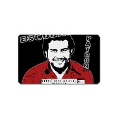 Pablo Escobar Magnet (name Card) by Valentinaart