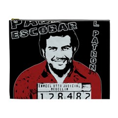 Pablo Escobar Cosmetic Bag (xl) by Valentinaart