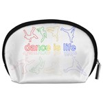 Dance is life Accessory Pouches (Large)  Back