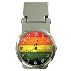 Five Wall Colour Money Clip Watches