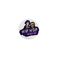 Real Hip Hop Never Die 1  Mini Buttons by Valentinaart