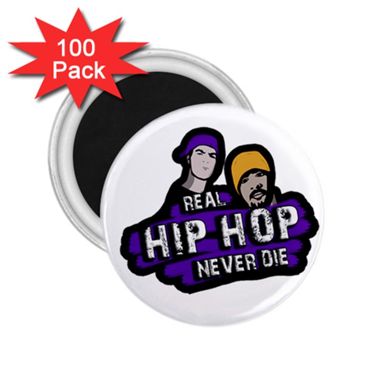 Real Hip Hop never die 2.25  Magnets (100 pack) 