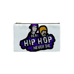 Real Hip Hop Never Die Cosmetic Bag (small)  by Valentinaart