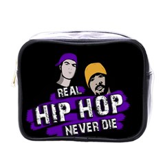 Real Hip Hop Never Die Mini Toiletries Bags by Valentinaart