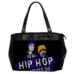 Real Hip Hop Never Die Office Handbags by Valentinaart