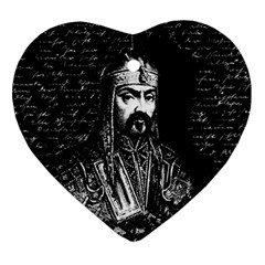 Attila The Hun Ornament (heart) by Valentinaart