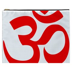 Hindu Om Symbol Cosmetic Bag (xxxl)  by abbeyz71