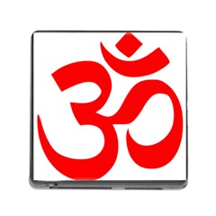 Hindu Om Symbol Memory Card Reader (square)