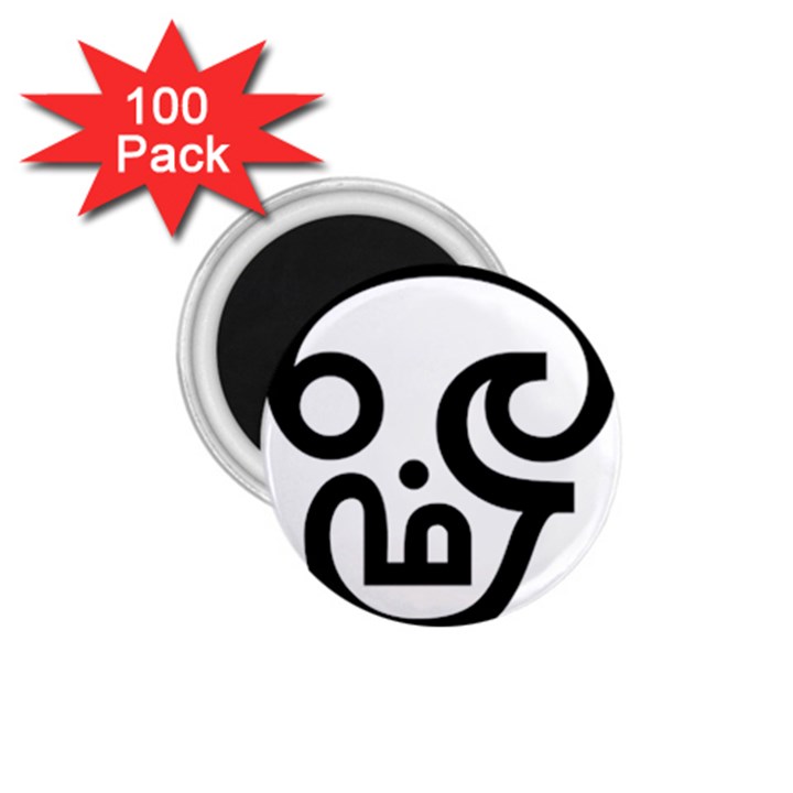 Hindu Om Symbol in Tamil  1.75  Magnets (100 pack) 